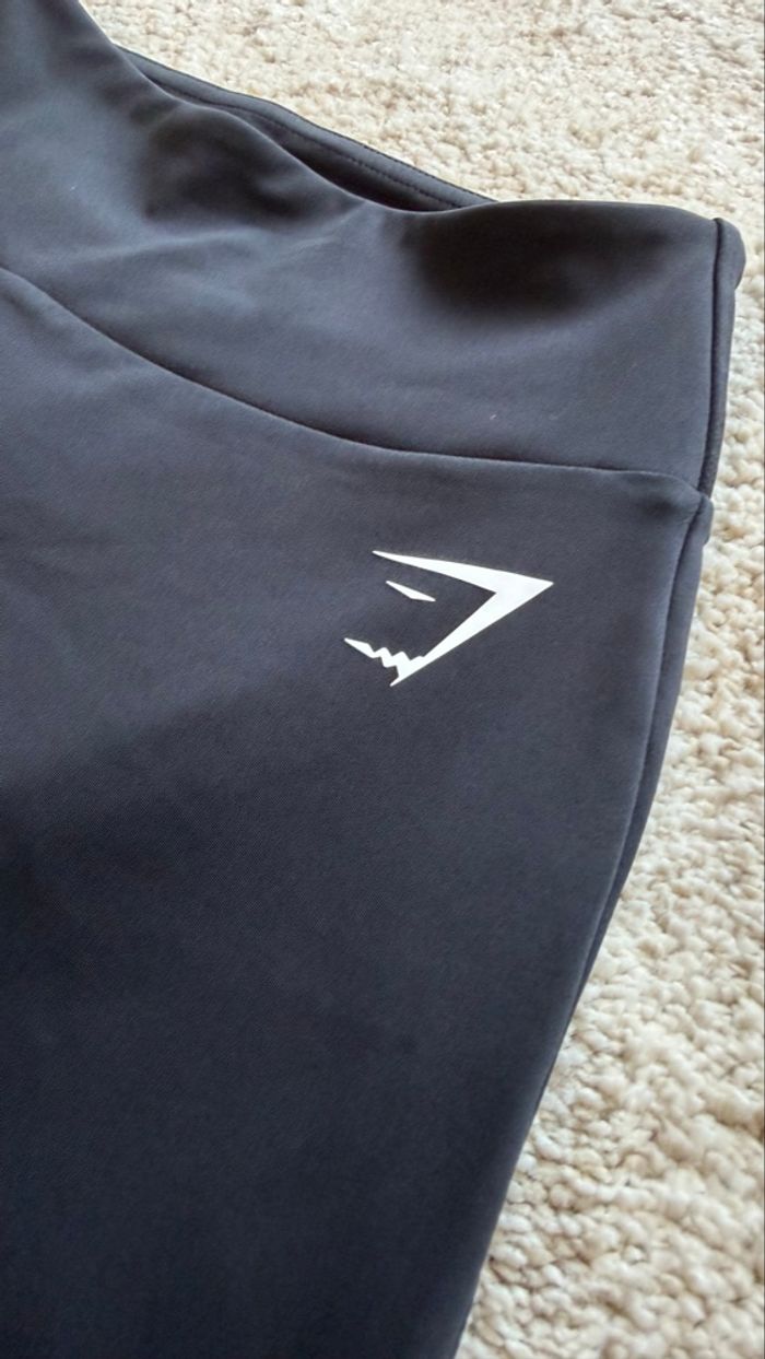 Gymshark Power Tight Shorts Noir Femme – Taille S Body Fit – Short Sport Fitness Musculation – Neuf - photo numéro 2