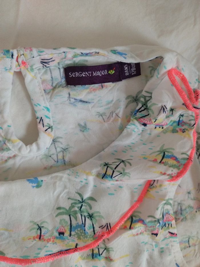 Tunique sans manches motifs îles Sergent major - photo numéro 2