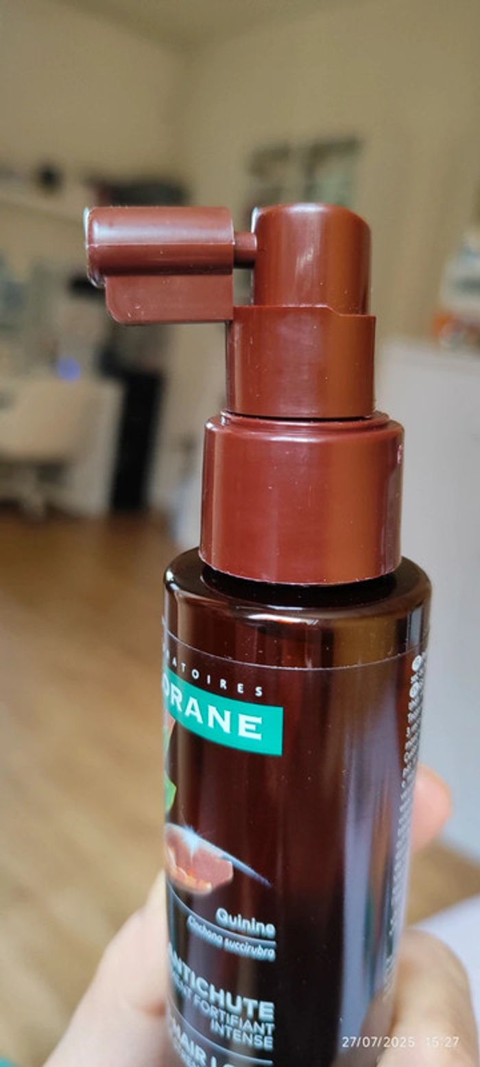 Klorane Lotion Antichute Traitement fortifiant intense 100ml - photo numéro 3