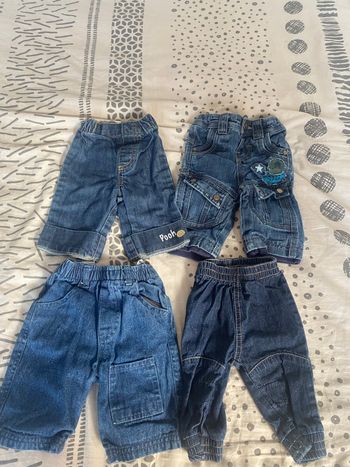 Lot jeans 3 mois