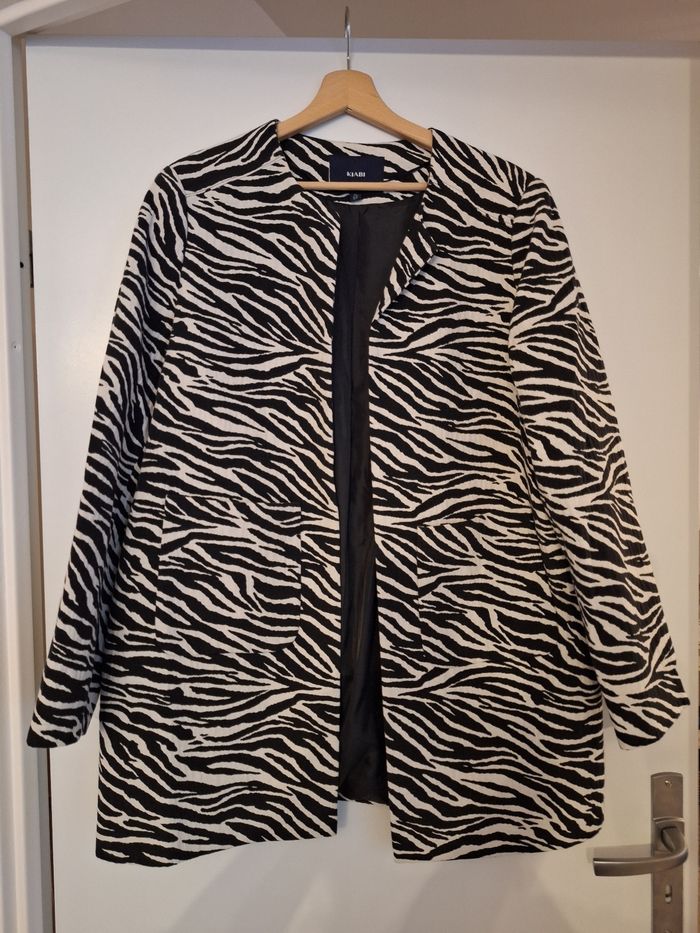 Veste kiabi zèbre