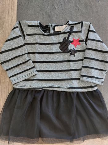 Robe manche longue fille, idéal pour les fêtes