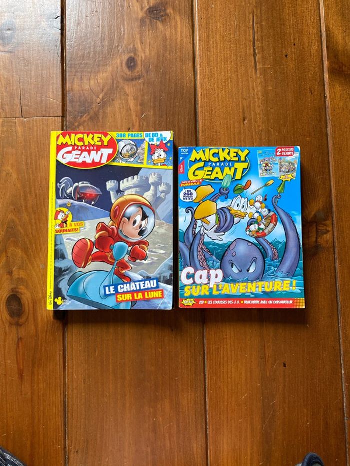 Lot de 2 Mickey Parade Géant Disney