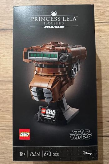 LEGO 75351 : Le casque de la Princesse Leia (Boushh)