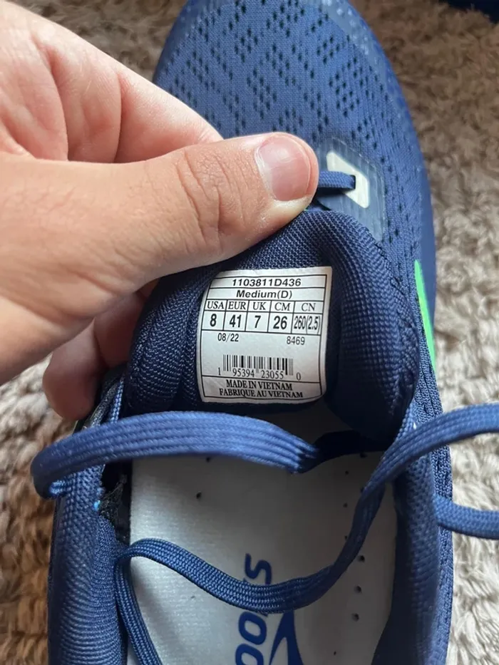 Baskets Brooks Divide 3/ 41 / Bleues /Neuves avec boîte d’origine - photo numéro 3