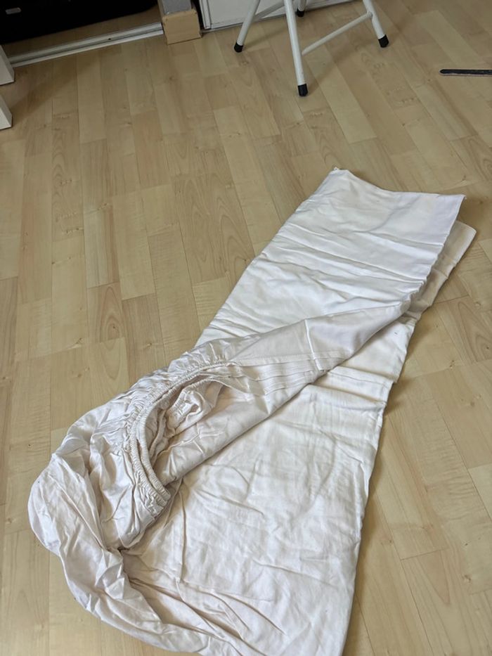 Drap housse + taies d’oreillers - photo numéro 2