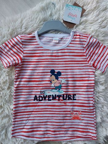 T-shirt mickey 36 mois Disney neuf