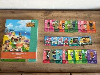 Livre guide Animal Crossing + 25 cartes