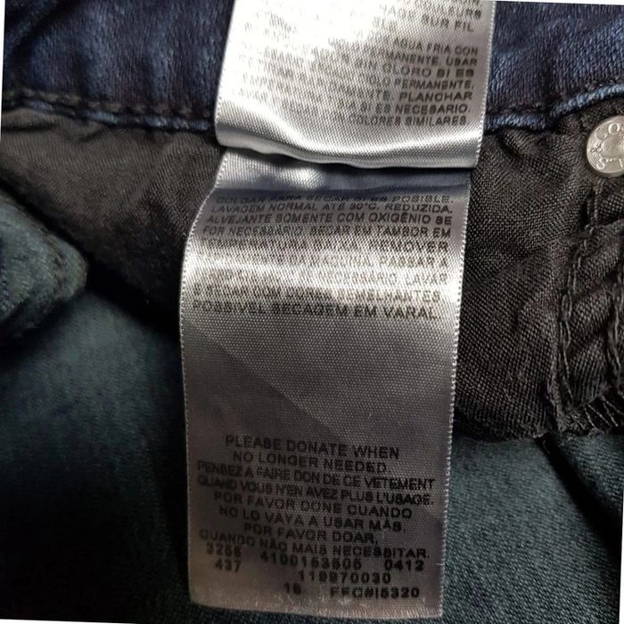 Jean Levi's 535 Legging 9M Bleu Marine - photo numéro 12
