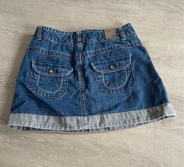 Jupe en jean délavé - photo numéro 3