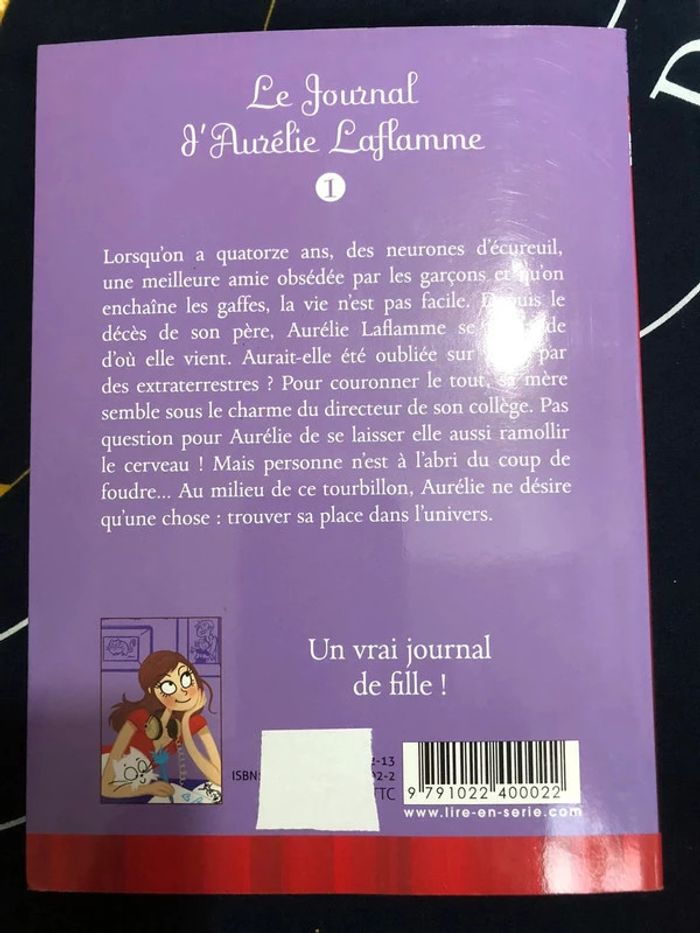 Livre Le journal d'Aurelie Laflamme - photo numéro 2