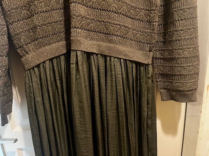 Robe fluide kaki - photo numéro 3