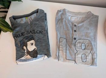 Lot t-shirts MC garçon 10A