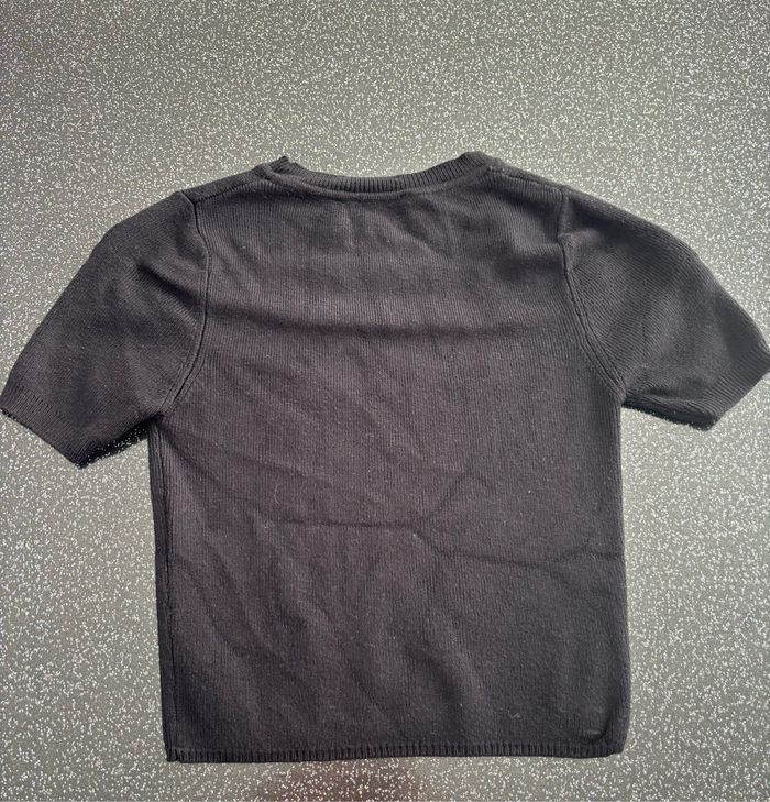 Jennyfer - t-shirt court mc noir Taille S - photo numéro 3