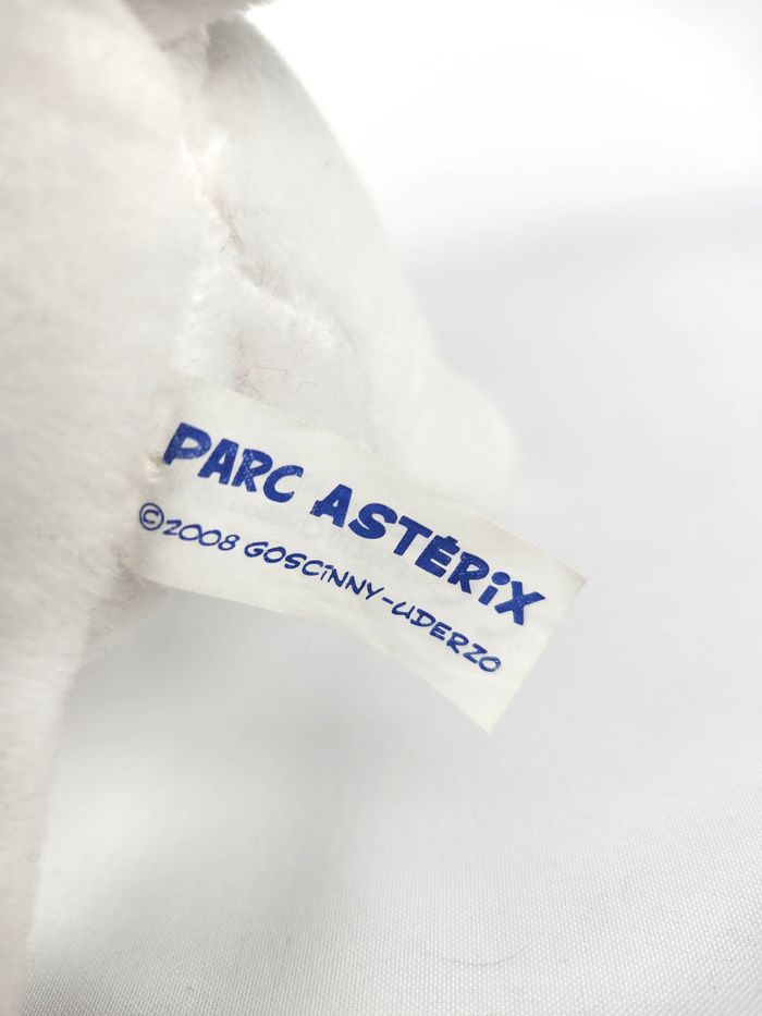 Peluche Idéfix Parc Astérix - Chien Obélix - Avec Os étirable - photo numéro 7