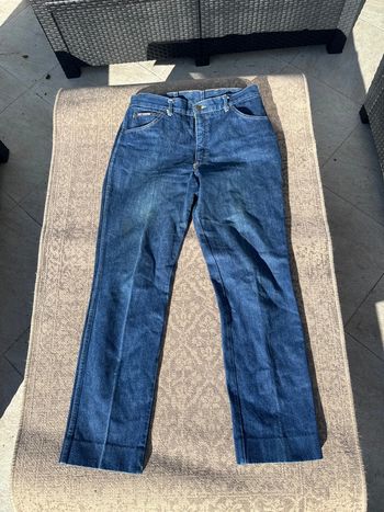 Jean droit bleu brut taille haute Lee Cooper - Taille 36