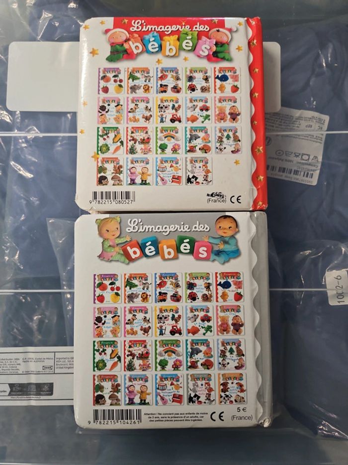 Lot de 2 livres l'imagerie des bébés - photo numéro 2