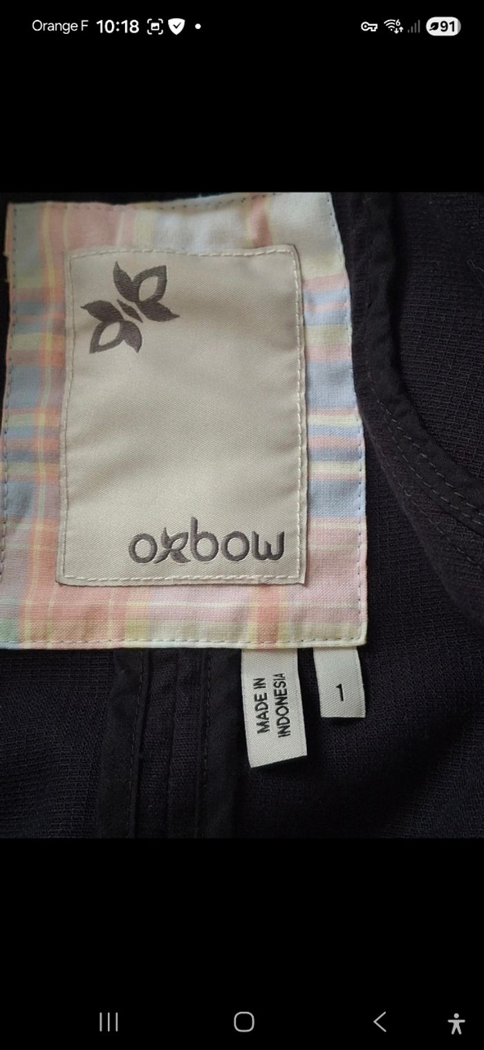 Veste ́noir  Taille 1 Oxbox - photo numéro 5