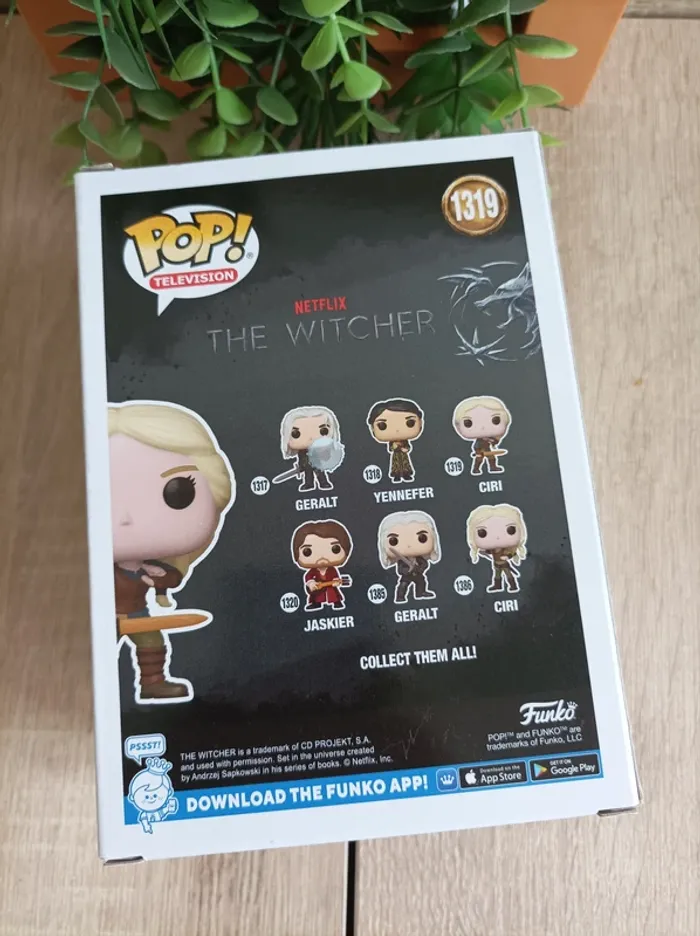 Figurine Ciri Funko Pop Television The Witcher - photo numéro 3