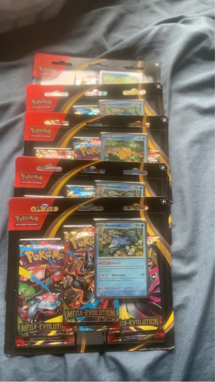 5 tripack mega evolution