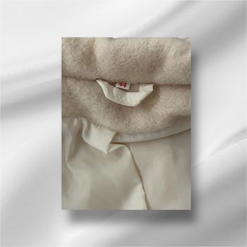 Grand manteau pure laine vierge