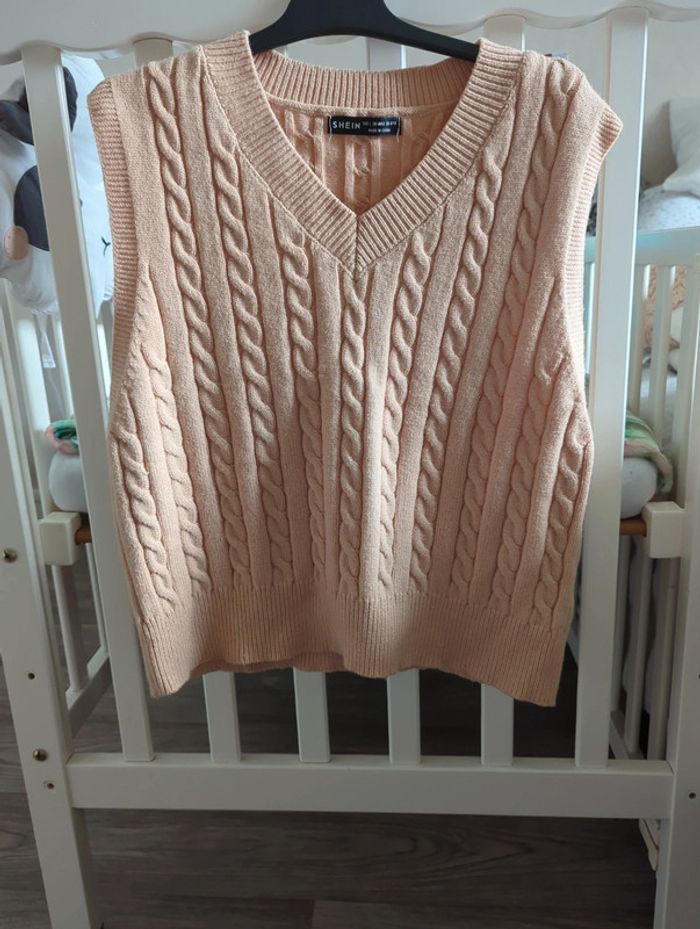 Top shein en laine
