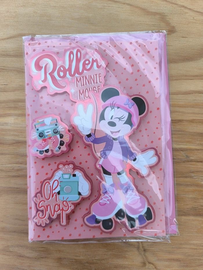Carte anniversaire 3D Minnie neuve