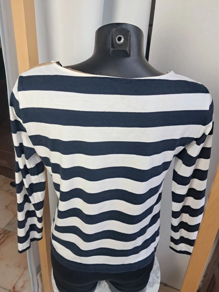 Massimo Dutti haut marin T.36 - photo numéro 9