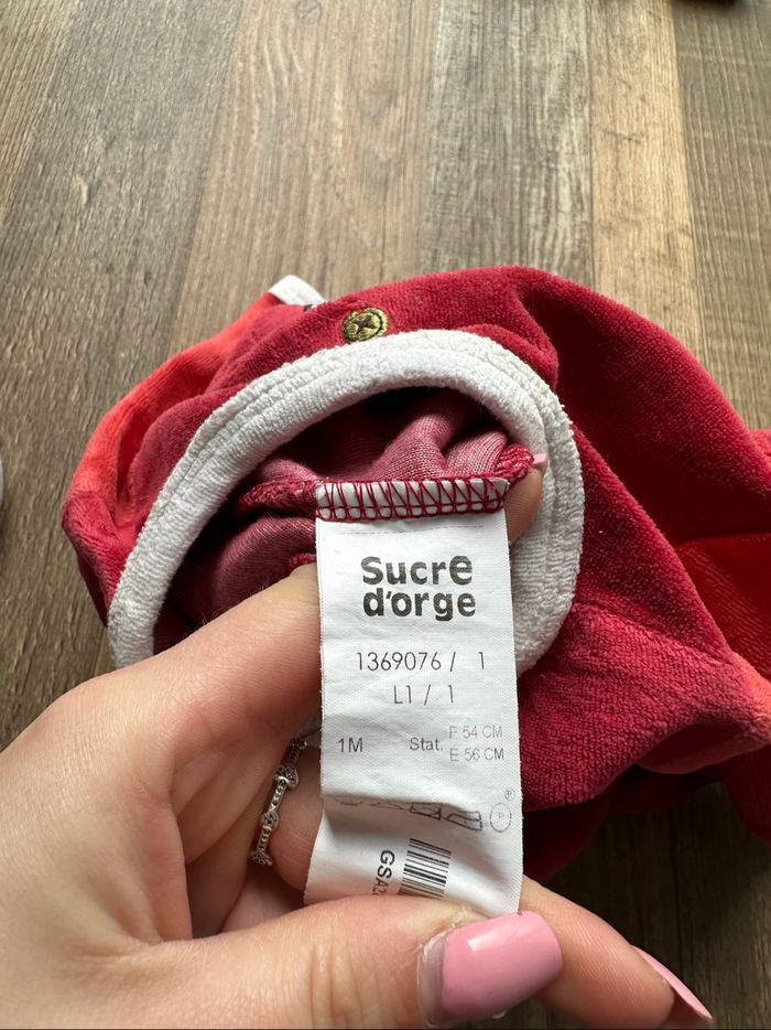 - Pyjama Sucre d’orge       - 1 mois  - Très bon état - photo numéro 3
