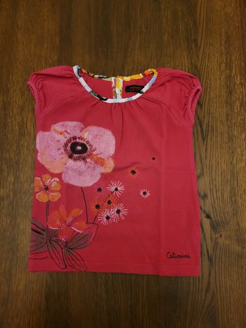 1 tee-shirt manche courte fille 6 ans 