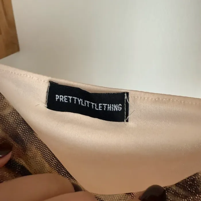 Robe longue imprimé animal PrettyLittleThing taille S - photo numéro 2