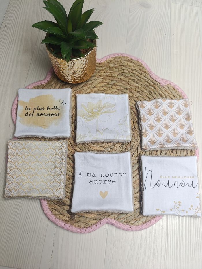 Lingettes lavables Nounou