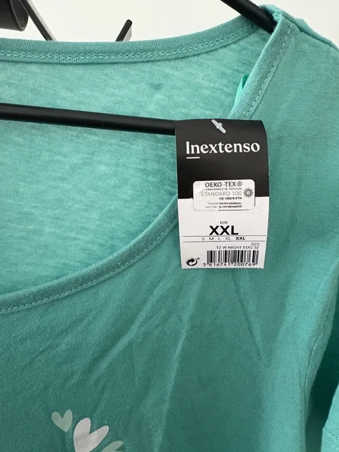 Pyjama bleu clair Taille XXL - photo numéro 2