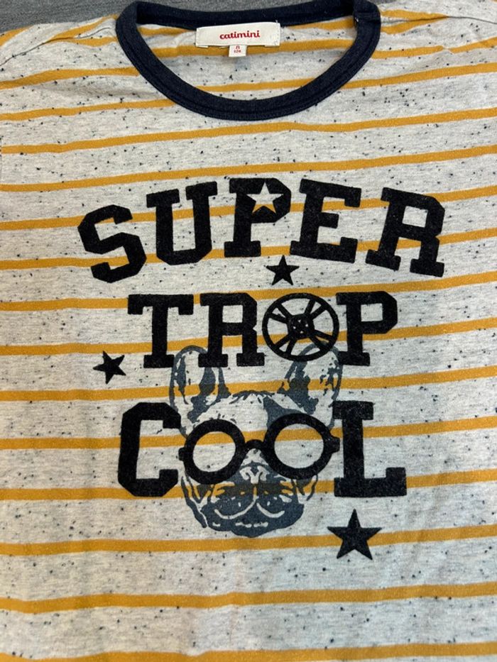 Lot de 2 t-shirt manche longue taille 8 ans - photo numéro 2