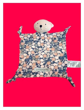Doudou ours plat