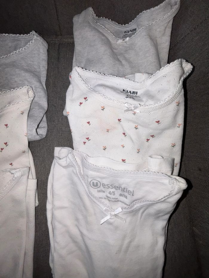 Lot de maillot de corps 5 ans - photo numéro 2