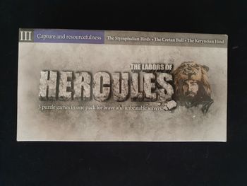 Jeux de société The labors of Hercules III Capture and resourcefulness 3 puzzle games VCube NEUF