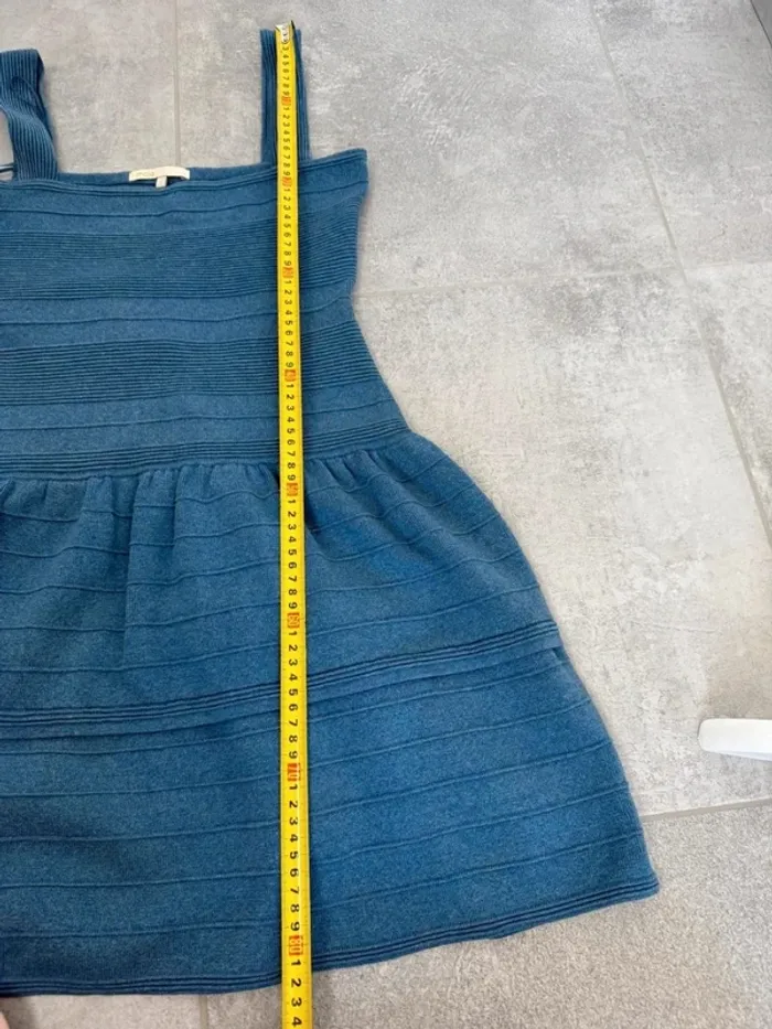 Robe Maje été bleue taille 2 soit M parfait état - photo numéro 9