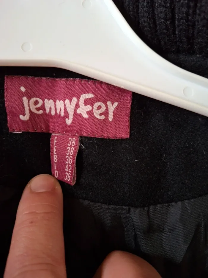 Manteau long noir femme Jennyfer - photo numéro 5