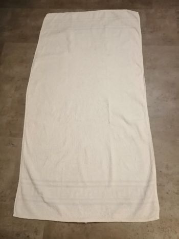serviette blanche 67 x 130 cm CTD