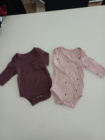 Lot de 2 bodys