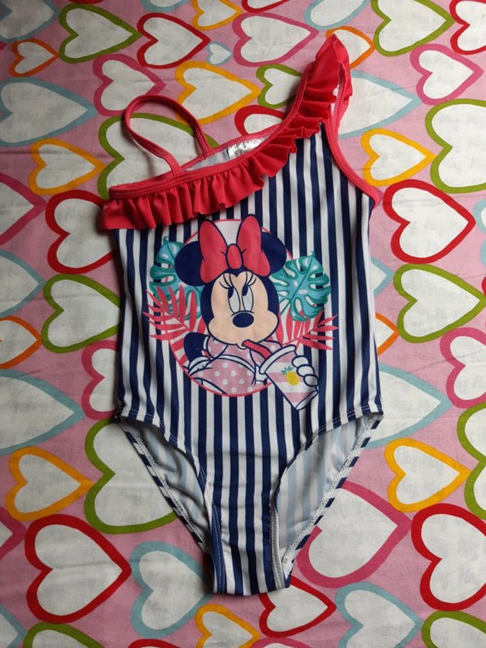 Maillot de bain 1 pièces fille 5/6 ans