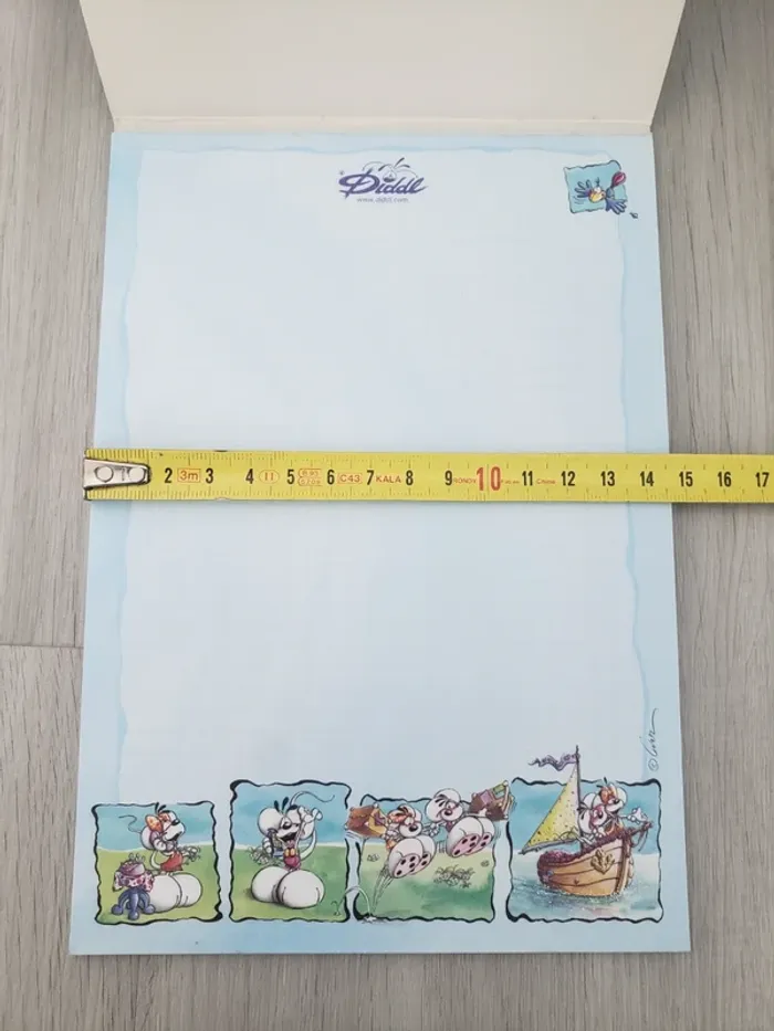 Bloc A5 avec Lot de 17 feuilles Diddl n°349 - photo numéro 5