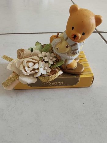 Boite vide à confiserie nounours