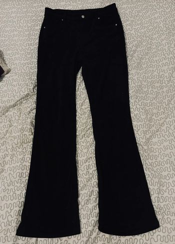 Pantalon taille haute en velours / Taille XL