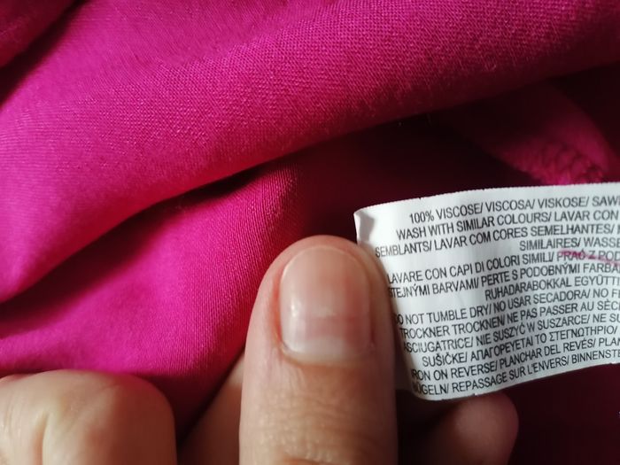 Chemise femme fuchsia effet satiné à manches longues - Taille 36 - Primark - photo numéro 10