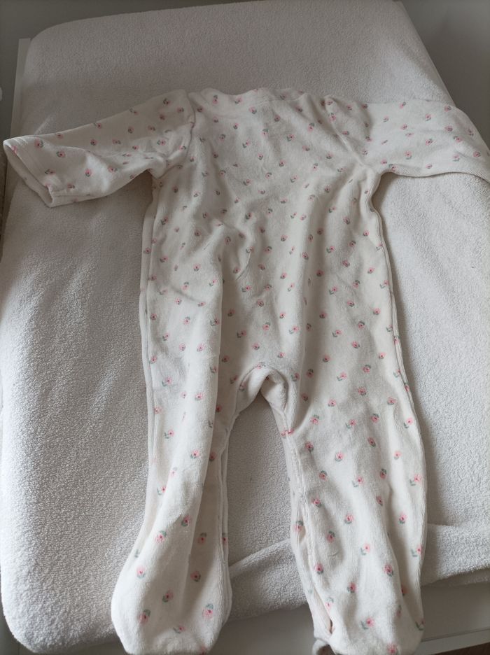 Pyjama velour 9 mois