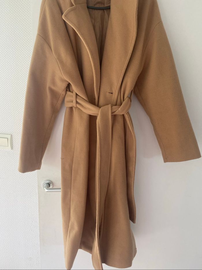 Manteau long beige trench - photo numéro 2