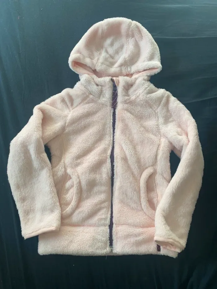 Veste Polaire Fille Rose Pâle - Decathlon - Taille 3–4 Ans / 102 cm – Ultra Douce