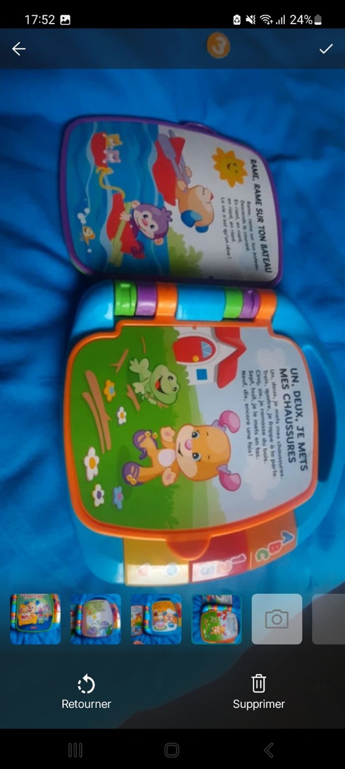 Livre interactif comptines - photo numéro 3